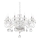 Ideal Lux - Żyrandol kryształowy na łańcuchu NEGRESCO 10xE14/28W/230V śr. 85 cm przezroczysty