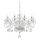 Ideal Lux - Żyrandol kryształowy na łańcuchu NEGRESCO 8xE14/28W/230V śr. 73,5 cm przezroczysty