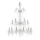 Ideal Lux - Żyrandol kryształowy na łańcuchu REDENTORE 18xE14/40W/230V śr. 102 cm przezroczysty