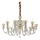 Ideal Lux - Żyrandol kryształowy na łańcuchu STRAUSS 12xE14/40W/230V śr. 84,5 cm mosiądz
