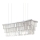 Ideal Lux - Żyrandol kryształowy na lince MARTINEZ 8xE14/40W/230V chrom błyszczący