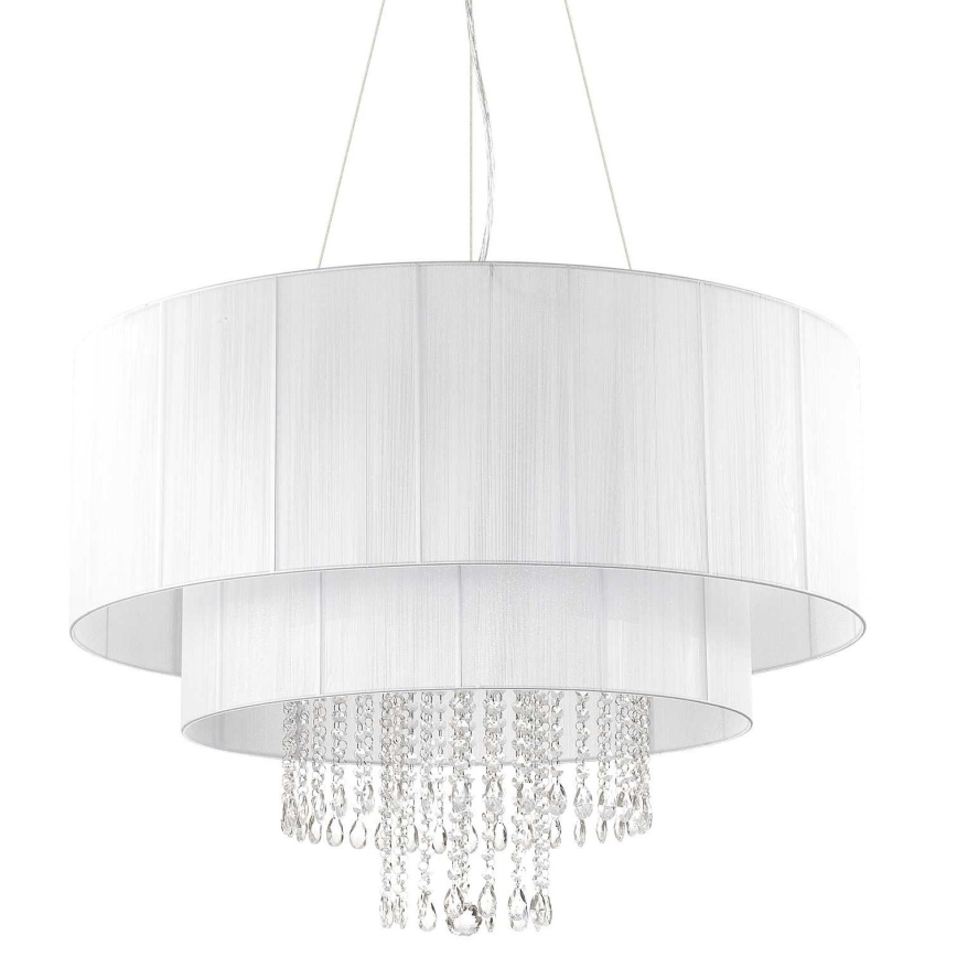 Ideal Lux - Żyrandol kryształowy na lince OPERA 10xE27/60W/230V śr. 90 cm biały