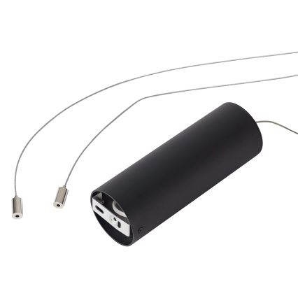 Ideal Lux - Żyrandol LED na lince GEMINI LED/78W/230V 2700K śr. 105 cm CRI 90 czarny