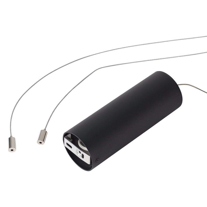 Ideal Lux - Żyrandol LED na lince GEMINI LED/78W/230V 2700K śr. 105 cm CRI 90 czarny