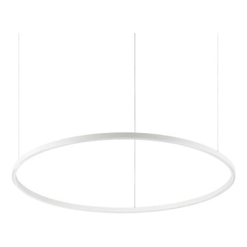 Ideal Lux - Żyrandol LED na lince ORACLE SLIM LED/53W/230V 2700K CRI 90 śr. 90 cm biały