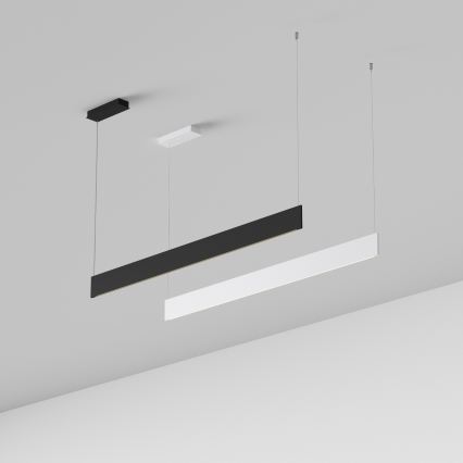 Ideal Lux - Żyrandol LED na lince STEEL LED/24W/230V 3000K CRI 90 120 cm biały