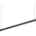Ideal Lux - Żyrandol LED na linkach DESK WIDE LED/36W/230V CRI 90 120 cm czarny