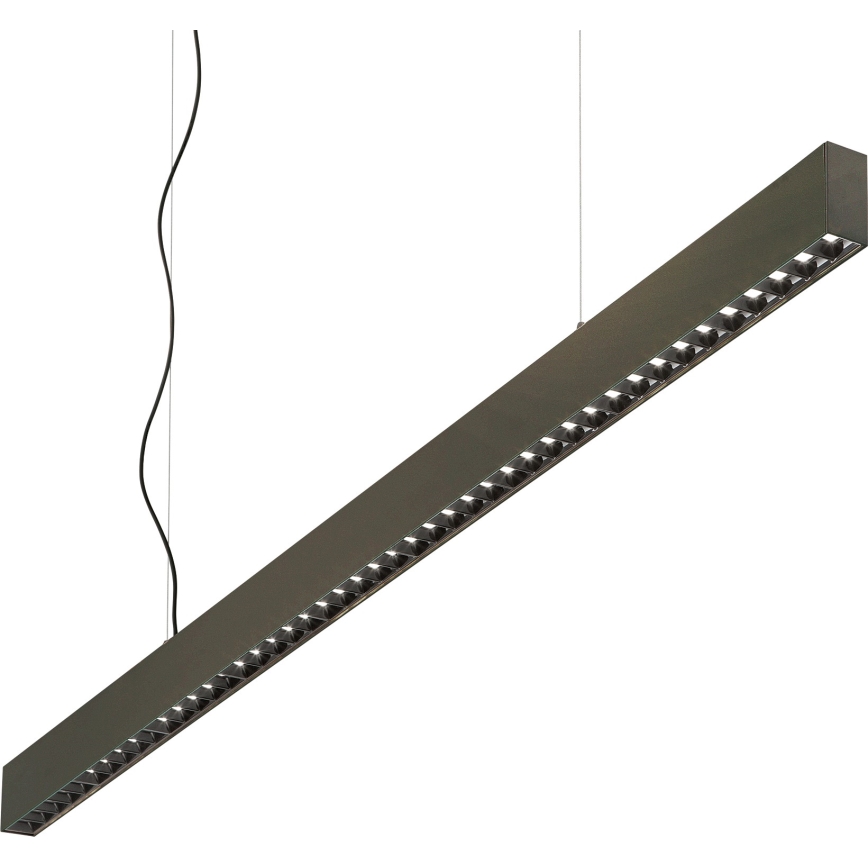 Ideal Lux - Żyrandol LED na linkach OFFICE LED/30W/230V 3000K CRI 90 czarny