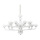 Ideal Lux - Żyrandol na łańcuchu CASANOVA 16xE14/40W/230V śr. 120 cm biały