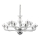 Ideal Lux - Żyrandol na łańcuchu CASANOVA 16xE14/40W/230V śr. 120 cm przezroczysty