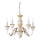 Ideal Lux - Żyrandol na łańcuchu FIRENZE 5xE14/40W/230V śr. 55 cm biały/złoty