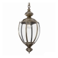 Ideal Lux - Żyrandol na łańcuchu NORMA 1xE27/60W/230V Ø 25 cm brązowy