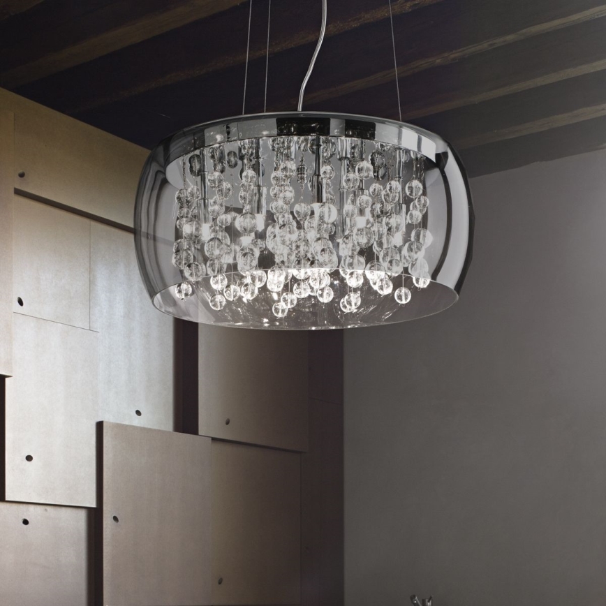 Ideal Lux - Żyrandol na lince AUDI 5xG9/40W/230V dymny