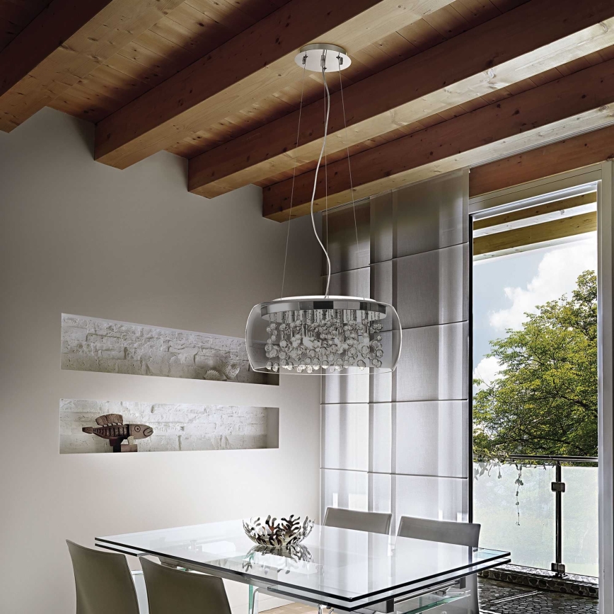 Ideal Lux - Żyrandol na lince AUDI 5xG9/40W/230V dymny