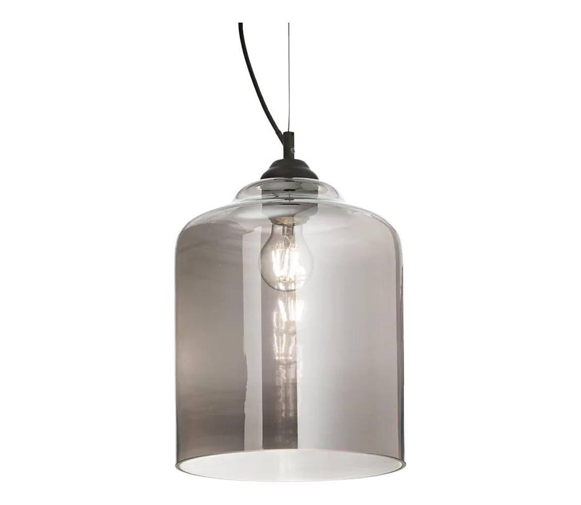 Ideal Lux - Żyrandol na lince BISTRO 1xE27/60W/230V śr. 24 cm dym