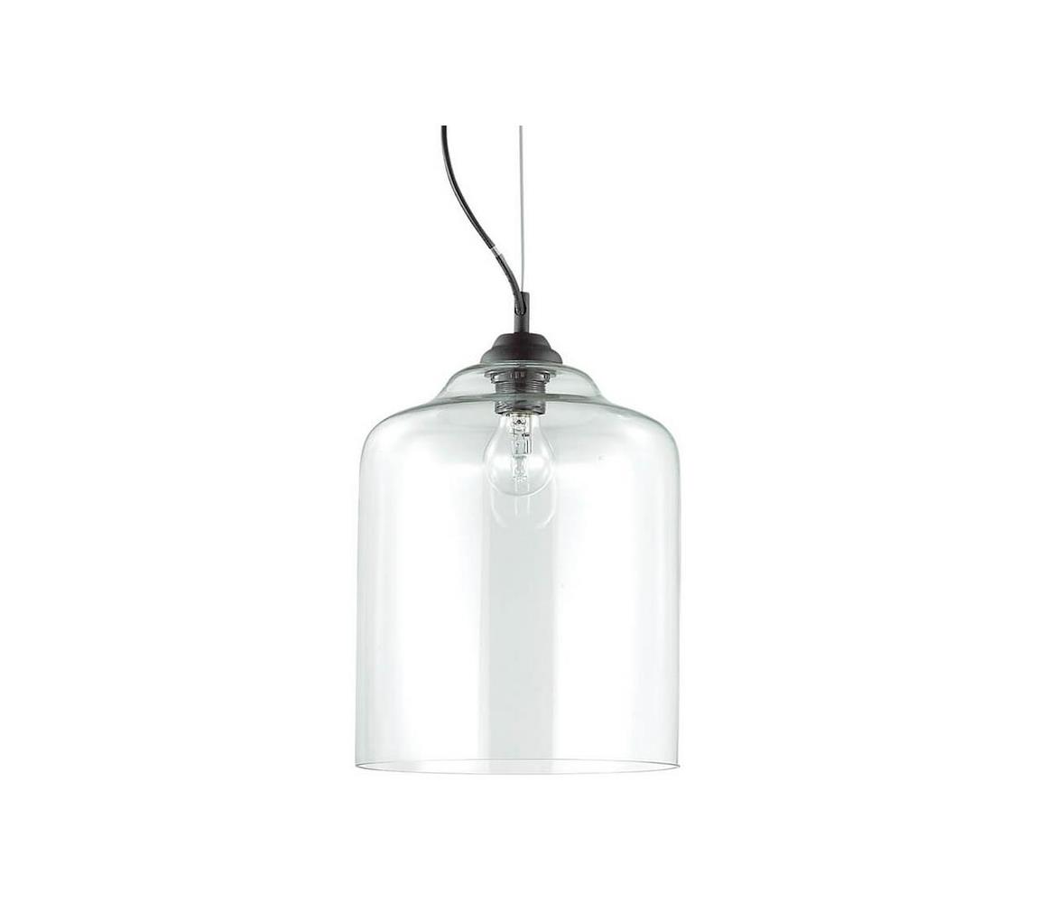 Ideal Lux - Żyrandol na lince BISTRO 1xE27/60W/230V śr. 24 cm przezroczysty
