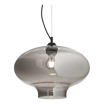 Ideal Lux - Żyrandol na lince BISTRO 1xE27/60W/230V śr. 40 cm dymny