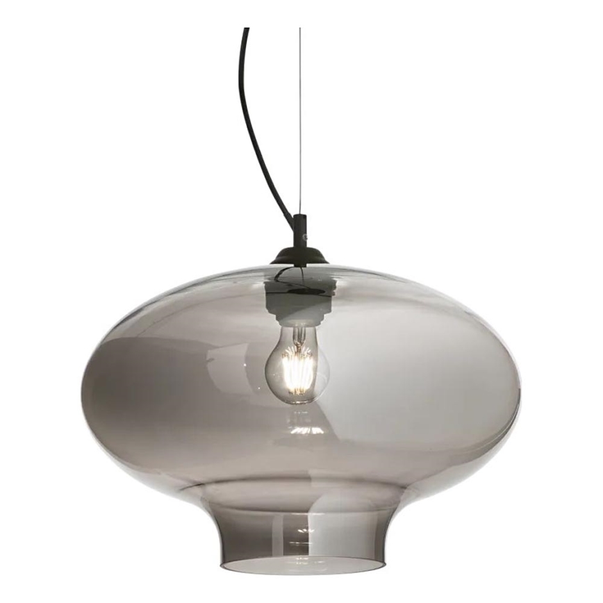 Ideal Lux - Żyrandol na lince BISTRO 1xE27/60W/230V śr. 40 cm dymny