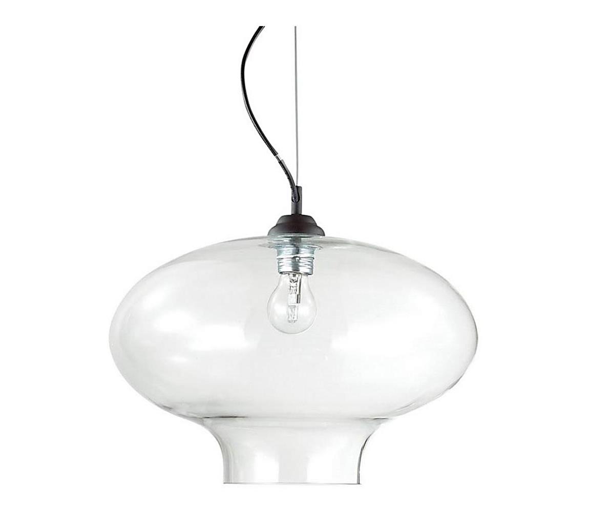 Ideal Lux - Żyrandol na lince BISTRO 1xE27/60W/230V śr. 40 cm przezroczysty