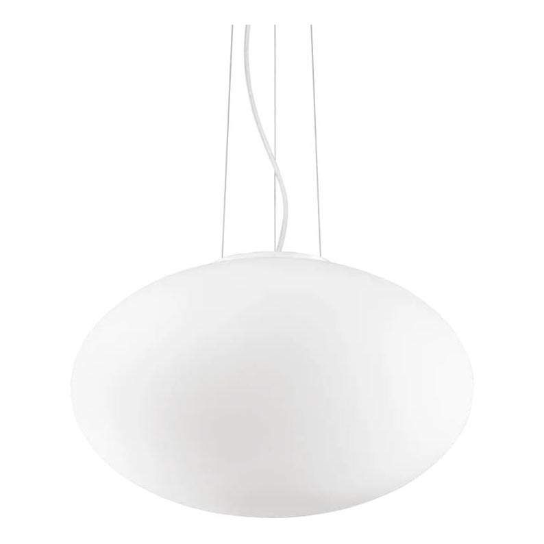 Ideal Lux - Żyrandol na lince CANDY 1xE27/42W/230V śr. 50 cm biały