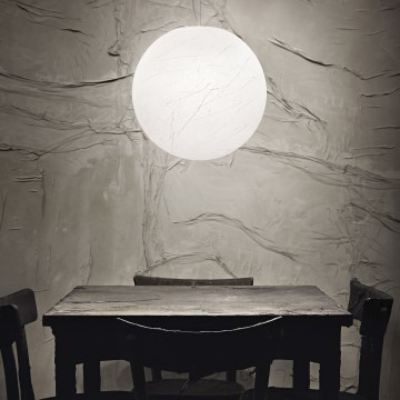 Ideal Lux - Żyrandol na lince CARTA 1xE27/25W/230V śr. 30 cm biały