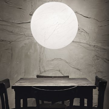 Ideal Lux - Żyrandol na lince CARTA 1xE27/25W/230V śr. 50 cm biały