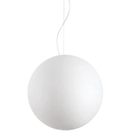 Ideal Lux - Żyrandol na lince CARTA 1xE27/25W/230V śr. 50 cm biały