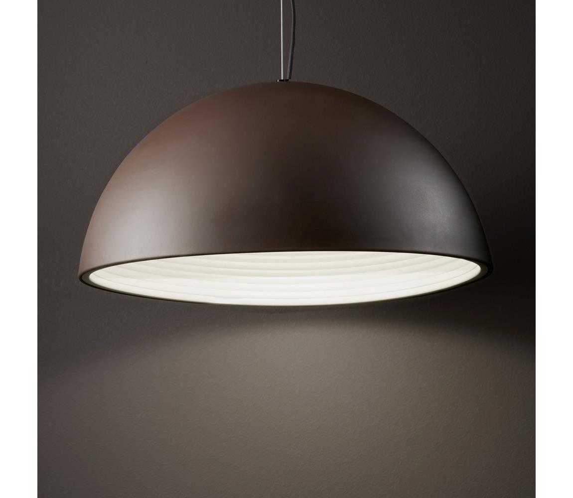 Ideal Lux - Żyrandol na lince FOLK 1xE27/60W/230V śr. 50 cm brązowy