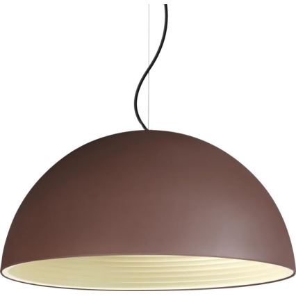 Ideal Lux - Żyrandol na lince FOLK 1xE27/60W/230V śr. 50 cm brązowy