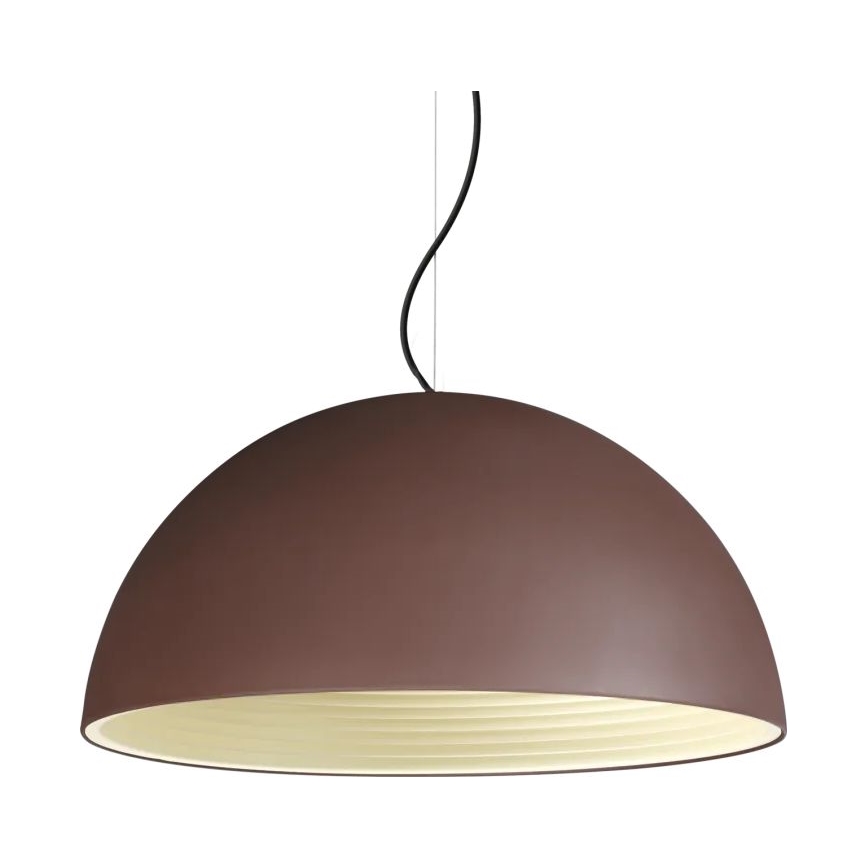 Ideal Lux - Żyrandol na lince FOLK 1xE27/60W/230V śr. 50 cm brązowy