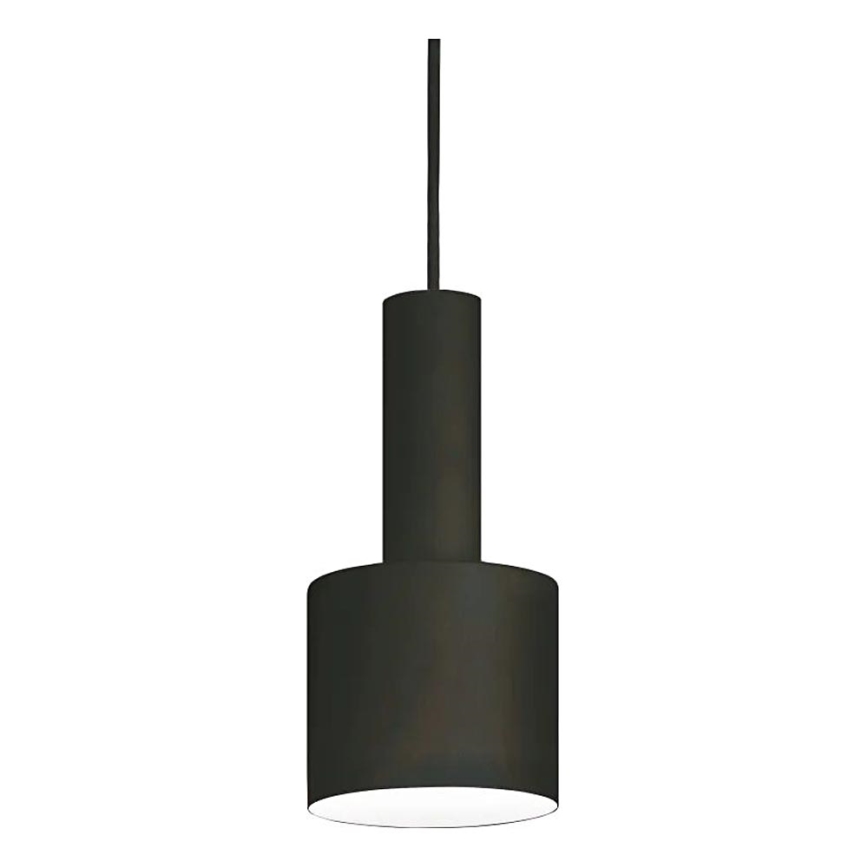 Ideal Lux - Żyrandol na lince HOLLY 1xE27/60W/230V śr. 12 cm czarny