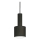 Ideal Lux - Żyrandol na lince HOLLY 1xE27/60W/230V śr. 12 cm czarny