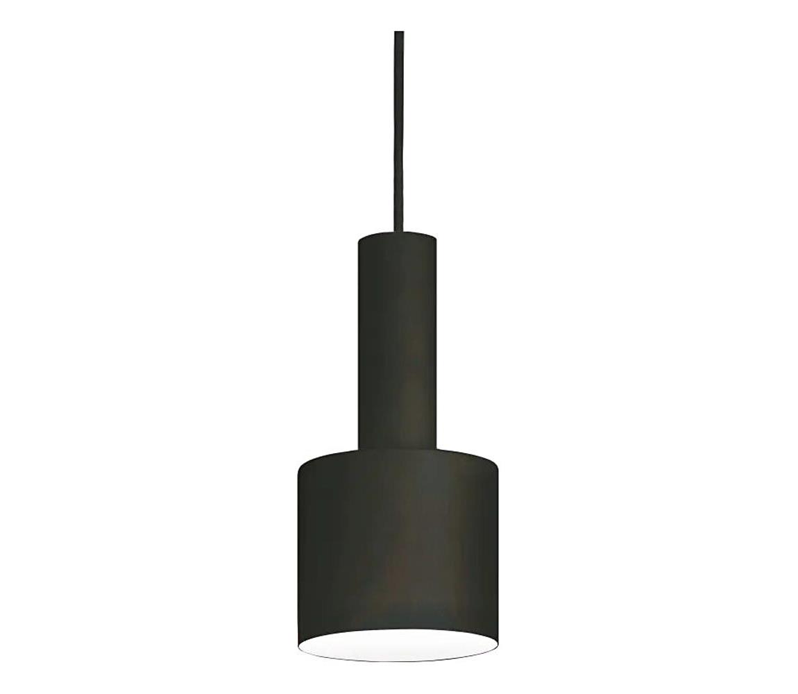 Ideal Lux - Żyrandol na lince HOLLY 1xE27/60W/230V śr. 12 cm czarny