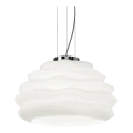 Ideal Lux - Żyrandol na lince KARMA 1xE27/60W/230V śr. 39 cm biały