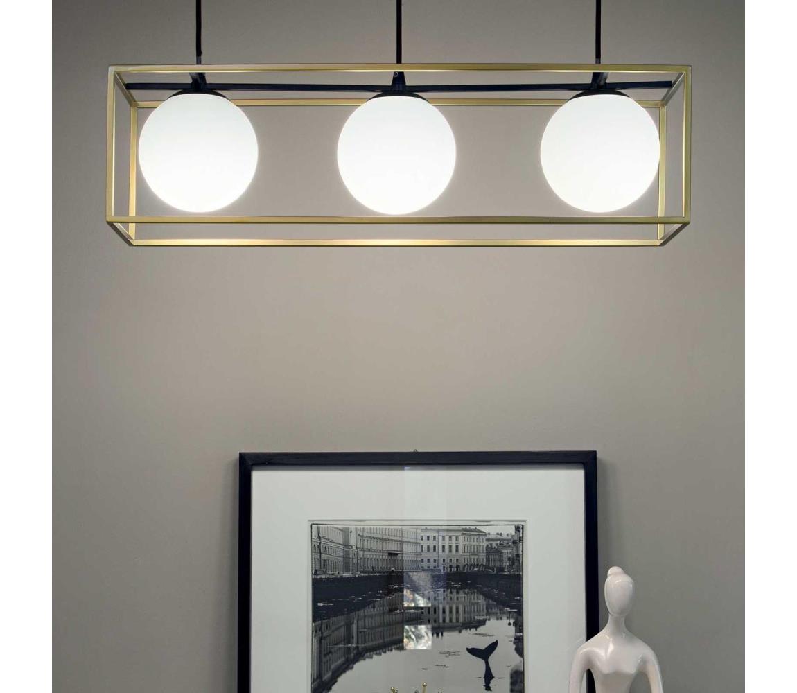 Ideal Lux - Żyrandol na lince LINGOTTO 3xE14/28W/230V