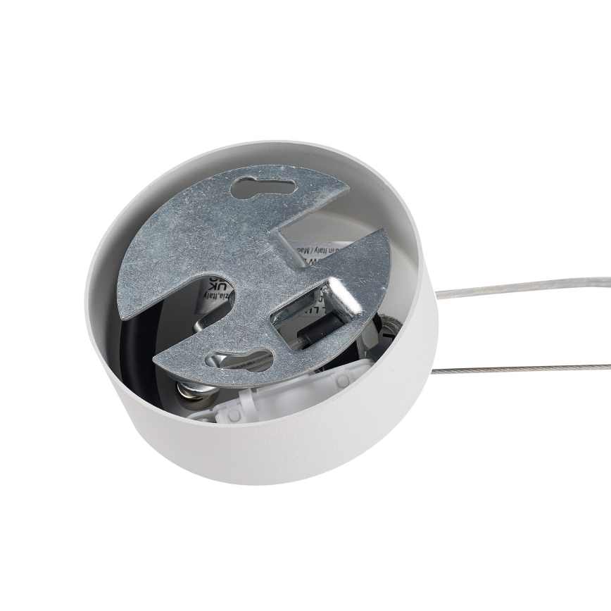 Ideal Lux - Żyrandol na lince MAPA 1xE27/42W/230V śr. 20 cm biały