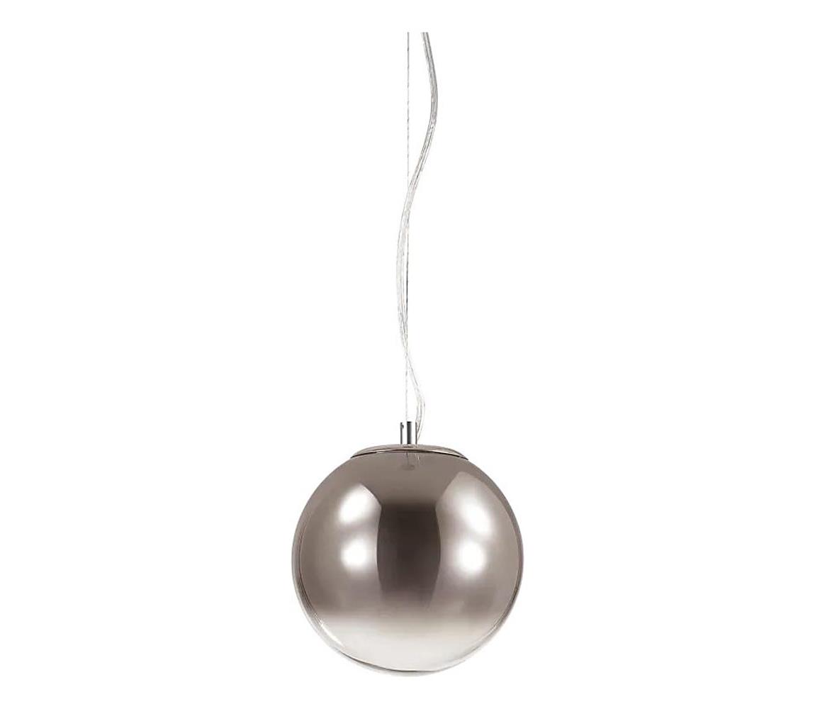 Ideal Lux - Żyrandol na lince MAPA 1xE27/42W/230V śr. 20 cm szary/dymny