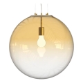 Ideal Lux - Żyrandol na lince MAPA 1xE27/42W/230V śr. 50 cm złoty/dymny