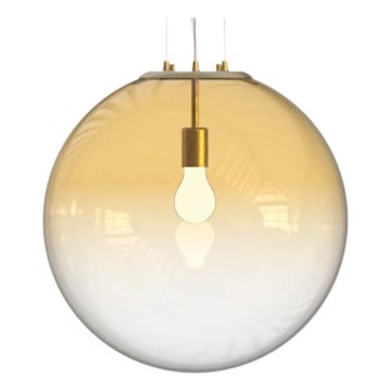 Ideal Lux - Żyrandol na lince MAPA 1xE27/42W/230V śr. 50 cm złoty/dymny
