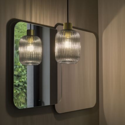 Ideal Lux - Żyrandol na lince MINT 1xE27/60W/230V śr. 20 cm przezroczysty