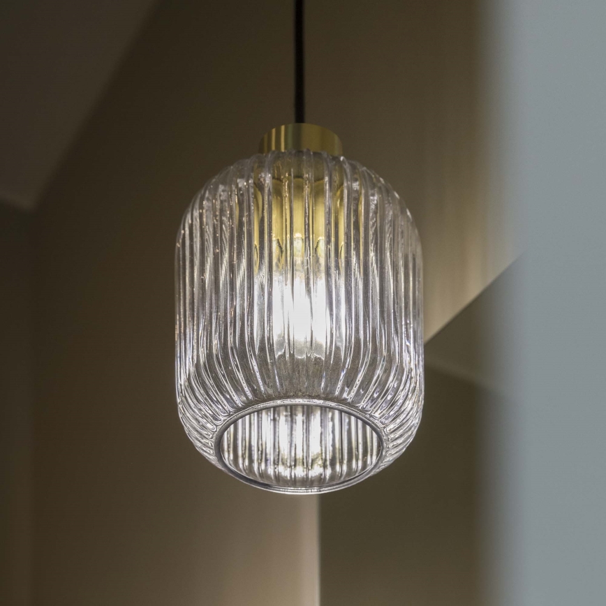 Ideal Lux - Żyrandol na lince MINT 1xE27/60W/230V śr. 20 cm przezroczysty