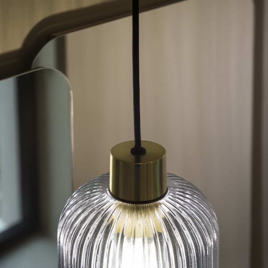 Ideal Lux - Żyrandol na lince MINT 1xE27/60W/230V śr. 20 cm przezroczysty