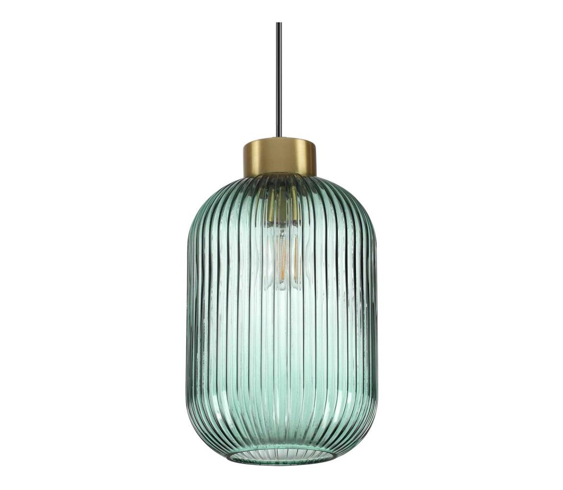 Ideal Lux - Żyrandol na lince MINT 1xE27/60W/230V śr. 20 cm zielony