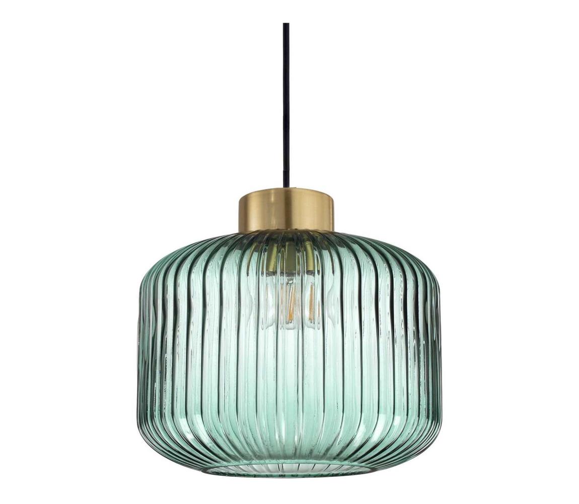 Ideal Lux - Żyrandol na lince MINT 1xE27/60W/230V śr. 24 cm zielony