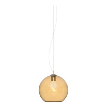 Ideal Lux - Żyrandol na lince NEMO 1xE27/42W/230V śr. 20 cm beżowy