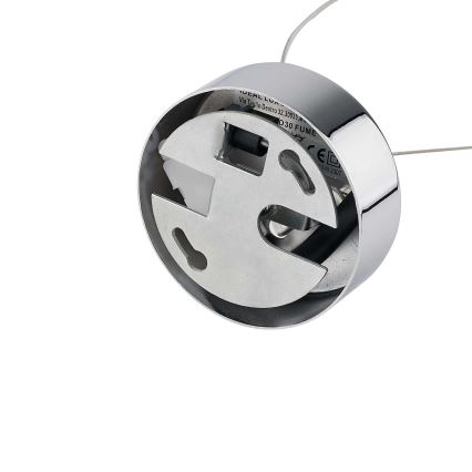Ideal Lux - Żyrandol na lince NEMO 1xE27/42W/230V śr. 30 cm dymna
