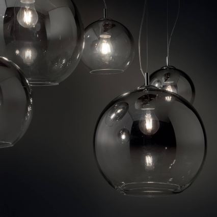 Ideal Lux - Żyrandol na lince NEMO PLUS 5xE27/42W/230V dymna