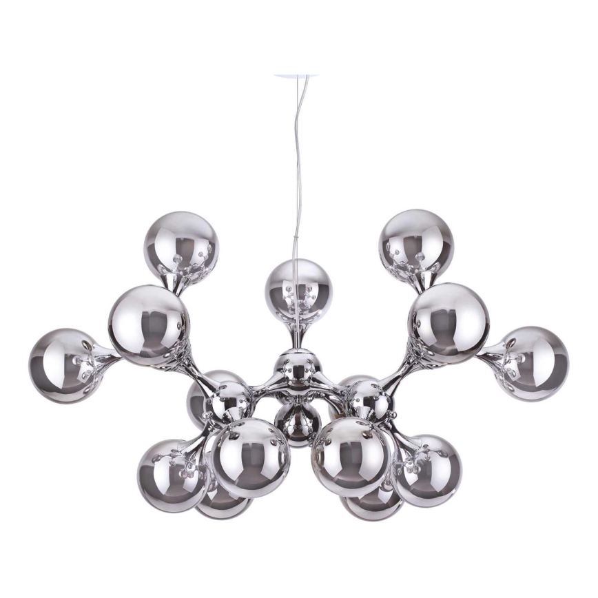 Ideal Lux - Żyrandol na lince NODI 15xE14/28W/230V chrom błyszczący