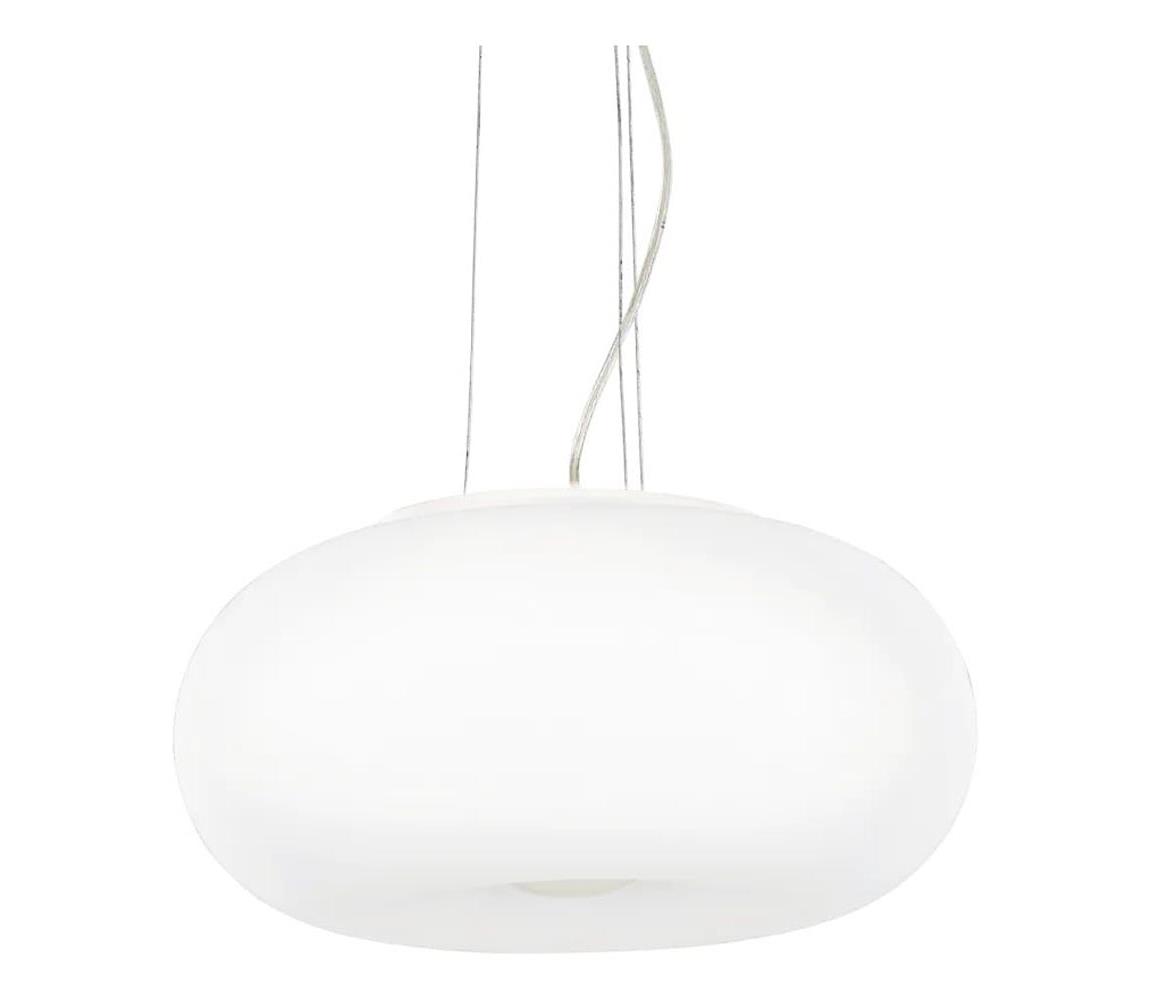Ideal Lux - Żyrandol na lince ULISSE 3xE27/60W/230V śr. 52 cm biały