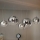Ideal Lux - Żyrandol na linkach NEMO PLUS 5xE27/42W/230V błyszczący chrom/dymnoszary